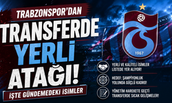 Trabzonspor'dan transferde yerli atağı! İşte gündemdeki isimler