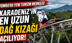 Yomra'da Yeni Turizm Merkezi! Karadeniz'in En Uzun Dağ Kızağı Açılıyor