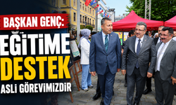 Başkan Genç: Eğitime destek asli görevimizdir