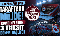 Trabzonspor’dan Taraftara Müjde! Kombinelerde 3 Taksit Dönemi Başlıyor