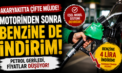 Akaryakıtta Çifte Müjde: Motorinden Sonra Benzine de İndirim