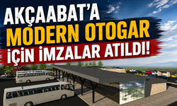 Akçaabat’a modern otogar için imzalar atıldı