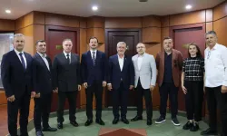 Arsin OSB yönetiminden TTB Meclis Başkanı Karadeniz’e ziyaret