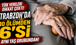 TÜİK verileri dikkat çekti! Trabzon’da 10 ölümden 6’sı aynı yaş grubundan!