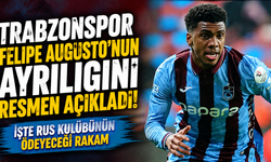 Trabzonspor Augusto'nun ayrılığını resmen açıkladı!