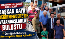 Başkan Kaya Değirmendere’de Vatandaşlarla Buluştu “Önceliğimiz Halkımızın Memnuniyeti Ve Yaşam Kalitesidir