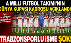 A Milli Takımımızın Dünya Kupası kadrosu belli oldu