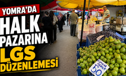 Yomra’da halk pazarına LGS düzenlemesi