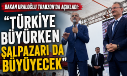 Bakan Uraloğlu Trabzon’da açıkladı: “Türkiye büyürken Şalpazarı da büyüyecek”