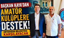 Başkan Kaya'dan amatör kulüplere destek! Ortahisar Belediyesi karşılayacak
