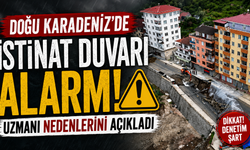 Karadeniz'de istinat duvarı riski büyüyor