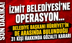 CHP'li İzmit Belediyesi'ne operasyon