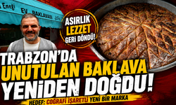 Trabzon'da Asırlık Mısır Unu Baklavası Yeniden Hayat Buldu
