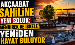 Akçaabat sahiline yeni soluk: mendirek ve iskele yeniden hayat buluyor