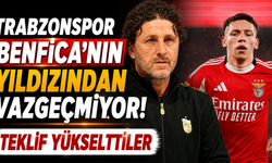 Trabzonspor Benfica'nın yıldızından vazgeçmiyor! Teklif yükselttiler