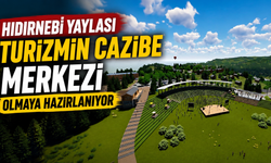 Hıdırnebi Yaylası turizmin cazibe merkezi olmaya hazırlanıyor