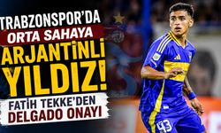 Trabzonspor'da orta sahaya Arjantinli yıldız! Fatih Tekke'den Delgado onayı