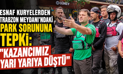Esnaf Kuryelerden Trabzon Meydanı'ndaki Park Sorununa Tepki: "Kazancımız Yarı Yarıya Düştü"