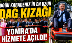 Doğu Karadeniz'in en uzun dağ kızağı Yomra'da hizmete açıldı