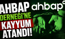 Ahbap Derneği'ne kayyum atandı
