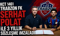 KCT 1461 Trabzon FK Serhat Polat ile 3 yıllık sözleşme imzaladı