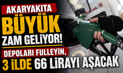 Akaryakıta büyük zam geliyor! Depoları fulleyin, 3 ilde 66 lirayı aşacak