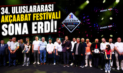 34. Uluslararası Akçaabat Müzik ve Halk Oyunları Festivali sona erdi