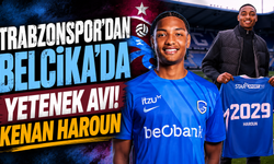 Trabzonspor'dan Belçika'da yetenek avı; Kenan Haroun