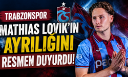 Trabzonspor Mathias Lovik'in ayrılığını resmen duyurdu!