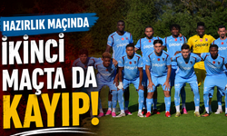 Trabzonspor ikinci hazırlık maçında da kayıp!
