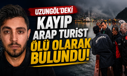 Uzungöl'deki kayıp Arap turist ölü olarak bulundu