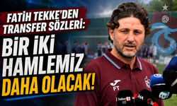 Fatih Tekke'den transfer sözleri: Bir iki hamlemiz daha olacak!