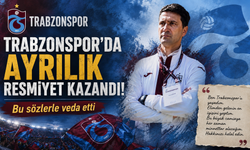 Trabzonspor'da ayrılık resmiyet kazandı! Bu sözlerle veda etti