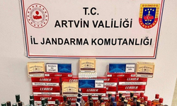 Artvin’de jandarmadan kaçakçılık operasyonu