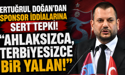Ertuğrul Doğan’dan sponsor iddialarına sert tepki: “Ahlaksızca, terbiyesizce bir yalan”