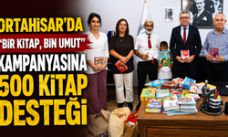 Ortahisar’da “Bir Kitap, Bin Umut” kampanyasına 500 kitap desteği