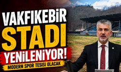 Vakfıkebir Stadı yenileniyor! Modern spor tesisi olacak