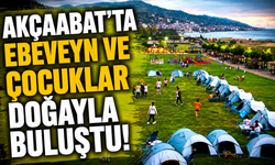 Akçaabat’ta Ebeveyn Ve Çocuklar Doğayla Buluştu