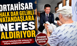 Ortahisar Halk Dar Gelirli Vatandaşlara Nefes Aldırıyor