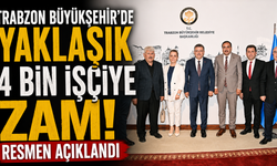 Trabzon Büyükşehir'de yaklaşık 4 bin işçiye zam! Resmen açıklandı