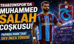 Trabzonspor'da Muhammed Salah coşkusu: Papara Park'taki dev imza töreni