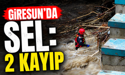 Giresun’da sel: 2 kayıp