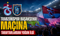 Trabzonspor Başakşehir maçına taraftarlardan yoğun ilgi