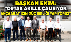 Başkan Ekim: “Ortak akılla çalışıyor, Akçaabat için güç birliği yapıyoruz”