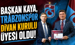Başkan Kaya, Trabzonspor Divan Kurulu Üyesi Oldu