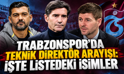 Trabzonspor'da teknik direktör arayışı: İşte listedeki isimler