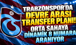Trabzonspor’da devre arası transfer planı! Orta sahaya dinamik 8 numara aranıyor