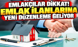 Emlakçılar dikkat, emlak ilanlarına yeni düzenleme geliyor