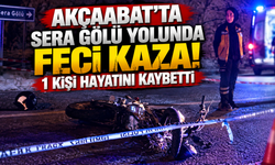 Akçaabat’ta Sera Gölü yolunda feci kaza: 1 kişi hayatını kaybetti