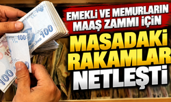 Emekli ve memurların maaş zammı için masadaki rakamlar netleşti